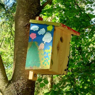 13. Mai 2022: Bunte Nistkasten Aktion am Tag des Baumes in Hohenfels